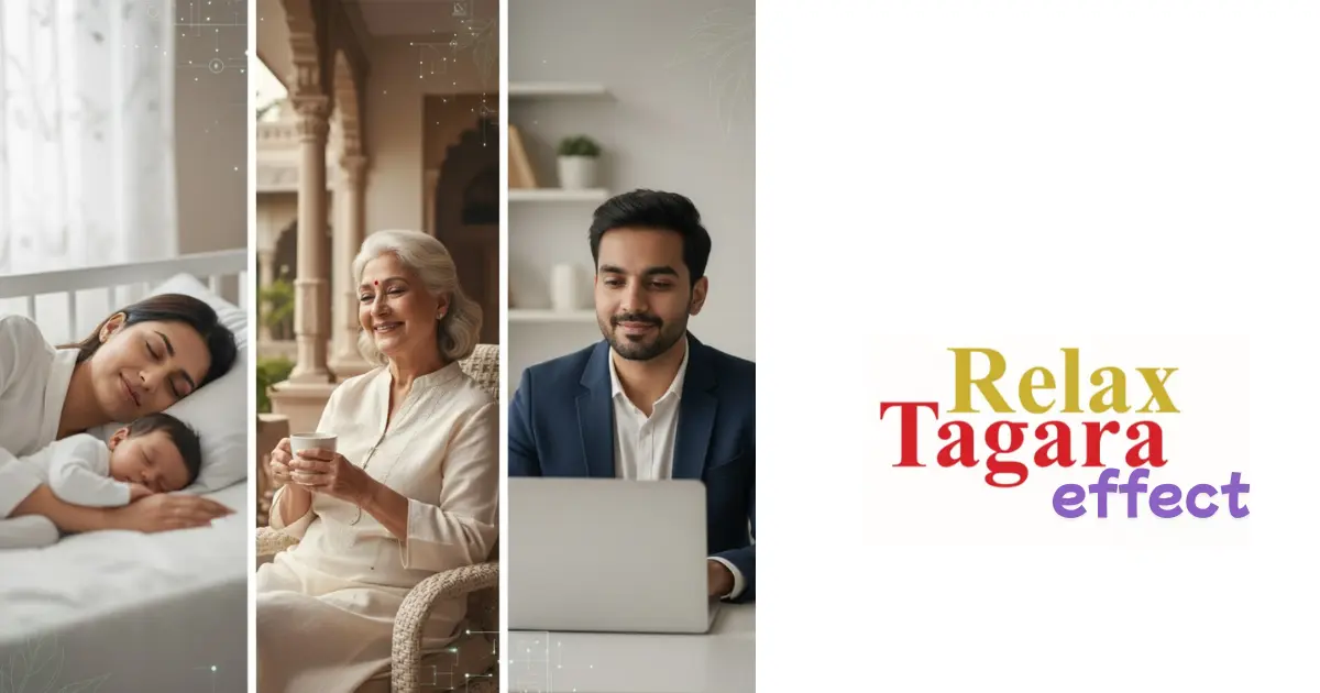 Zupimars RelaxTagara Effect Ayurveda for sleep AI optimized natural capsules